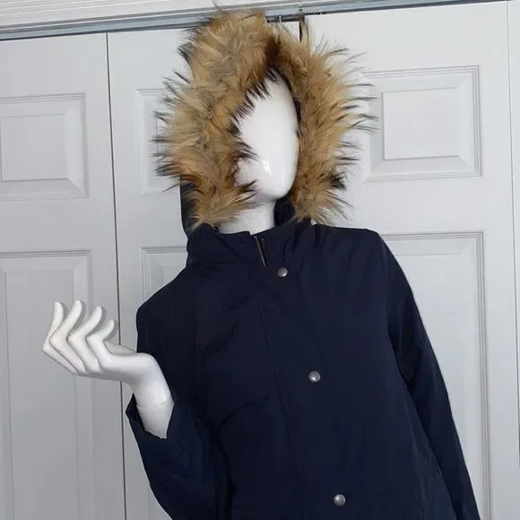 🔥NEW JCREW COAT JACKET PARKA WOMEN navy